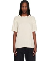 Studio Nicholson - Rond T-Shirt - Lyst