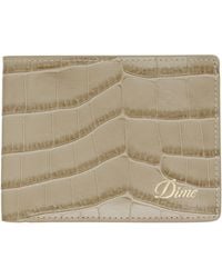 Dime - Croc Bifold Wallet - Lyst