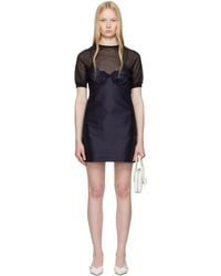 ShuShu/Tong - Cutout Bow Sling Minidress - Lyst