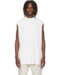 Rick Owens - Off- Temple Tarp T-Shirt - Lyst
