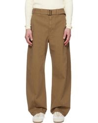 Lemaire - Twisted Belted Jeans - Lyst