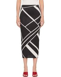 Pleats Please Issey Miyake - Fold Lines Maxi Skirt - Lyst