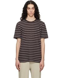 BOSS - Cotton-Linen Regular Fit T-Shirt - Lyst
