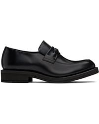 Our Legacy - Polished Leather Braided Loafers - Lyst