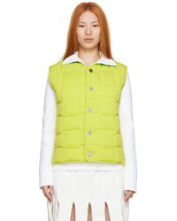 Bottega Veneta - Technical Nylon Vest With All-over Woven Pattern - Lyst