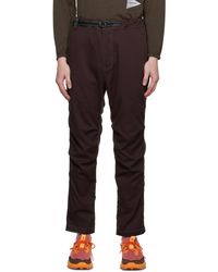 and wander - Burgundy Climbing Trousers - Lyst