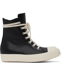 Rick Owens - Baskets vertes - porterville - Lyst