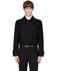 Egonlab - Tailored Crop Coat - Lyst