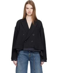 Sacai - Suiting & Denim Blazer - Lyst