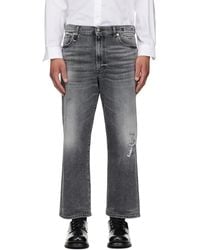 R13 - Washed Boyfriend Jeans - Lyst
