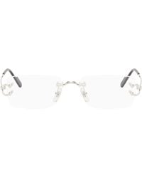 Cartier - 'Signature C De Glasses - Lyst