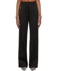 Area Crystal Dome Lounge Trousers - Black