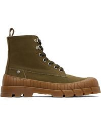 KENZO - Paris -Gobi' Lace-Up Boots - Lyst