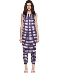 Pleats Please Issey Miyake - Basket Midi Dress - Lyst