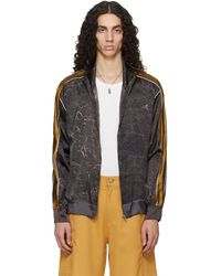 Serapis - Satin Silk Football Track Jacket - Lyst