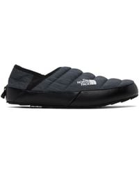 The North Face - Gray Thermoball Traction V Mules - Lyst