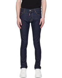 DSquared² - Navy Cool Guy Jeans - Lyst