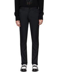 Polo Ralph Lauren - Pantalon ajusté noir - Lyst