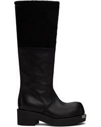 MM6 by Maison Martin Margiela - Shoes > boots > high boots - Lyst