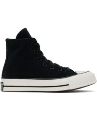 Converse - Baskets Chuck 70 Heritage Color Noires En Suède - Lyst