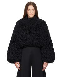 Alaïa - Bouclé Cropped Wool-Blend Jacket - Lyst
