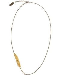 Jacquemus Gold And Silver La Chaine De Ble Necklace - Metallic