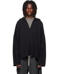 Rick Owens - Tower Ls Kaftan Hip Hoodie - Lyst