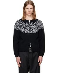 AV VATTEV - Fair Isle Viper Cardigan - Lyst