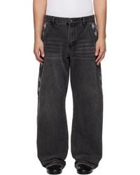 Kidsuper - 'Eye' Embroidered Jeans - Lyst