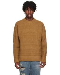Adererror - Brown Oversized Sweater - Lyst