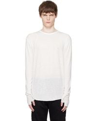 Thom Krom - Off- M Ts 932 T-Shirt - Lyst