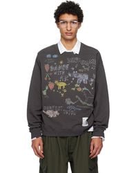 Maison Mihara Yasuhiro - Kids Doodle Printed Sweatshirt - Lyst