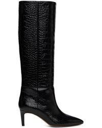 Paris Texas - Black Stiletto 60 Tall Boots - Lyst