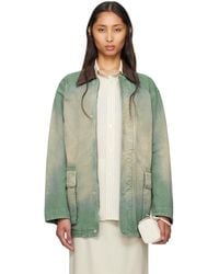AURALEE - Organic Cotton Duck Jacket - Lyst