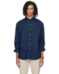 Polo Ralph Lauren - Navy Lightweight Shirt - Lyst