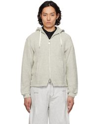 Adererror Lunel Hoodie in White for Men | Lyst Canada