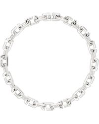 Marc Jacobs - Silver 'the J Marc Chain Link' Necklace - Lyst