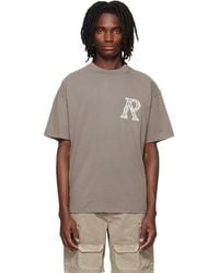 Represent - Western Initial T-Shirt - Lyst