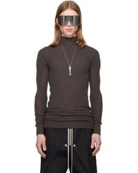 Rick Owens - Tower Ribbed Lupetto Sweater - Lyst