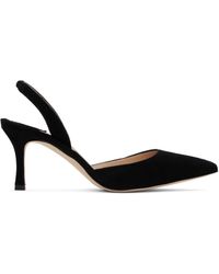 Manolo Blahnik - Chaussures À Talon Haut Carolyne Noires - Lyst