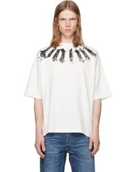Palm Angels - Off- Big Neck Logo Loose T-Shirt - Lyst