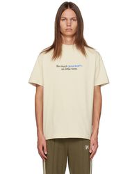 Palm Angels - Off-white Printed T-shirt - Lyst