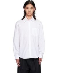 Simone Rocha - Beaded Classic Concealed Button Shirt - Lyst