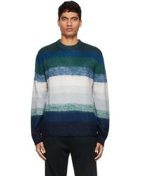 PS by Paul Smith - Ombre Stripe Mohair Sweater - Lyst
