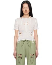 JKim - ホワイト Petal トップス - Lyst