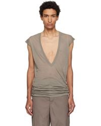 Rick Owens - Taupe Tower Dylan T-Shirt - Lyst