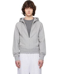 Entire studios - Slim Zip Up Hoodie - Lyst