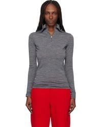 Jil Sander - Lightweight Technical Wool Jersey Polo - Lyst