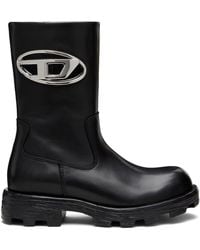 DIESEL - D-Hammer Ankle Boots - Lyst