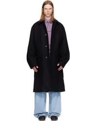 Dries Van Noten - Single-Breasted Wool Coat - Lyst